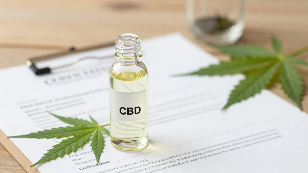 Kvalitní CBD olej a certifikát analýzy