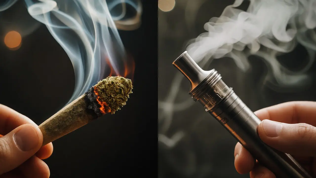 Kuřba vs. Vaping CBD květů: Co je lepší pro vaše zdraví a zážitek?