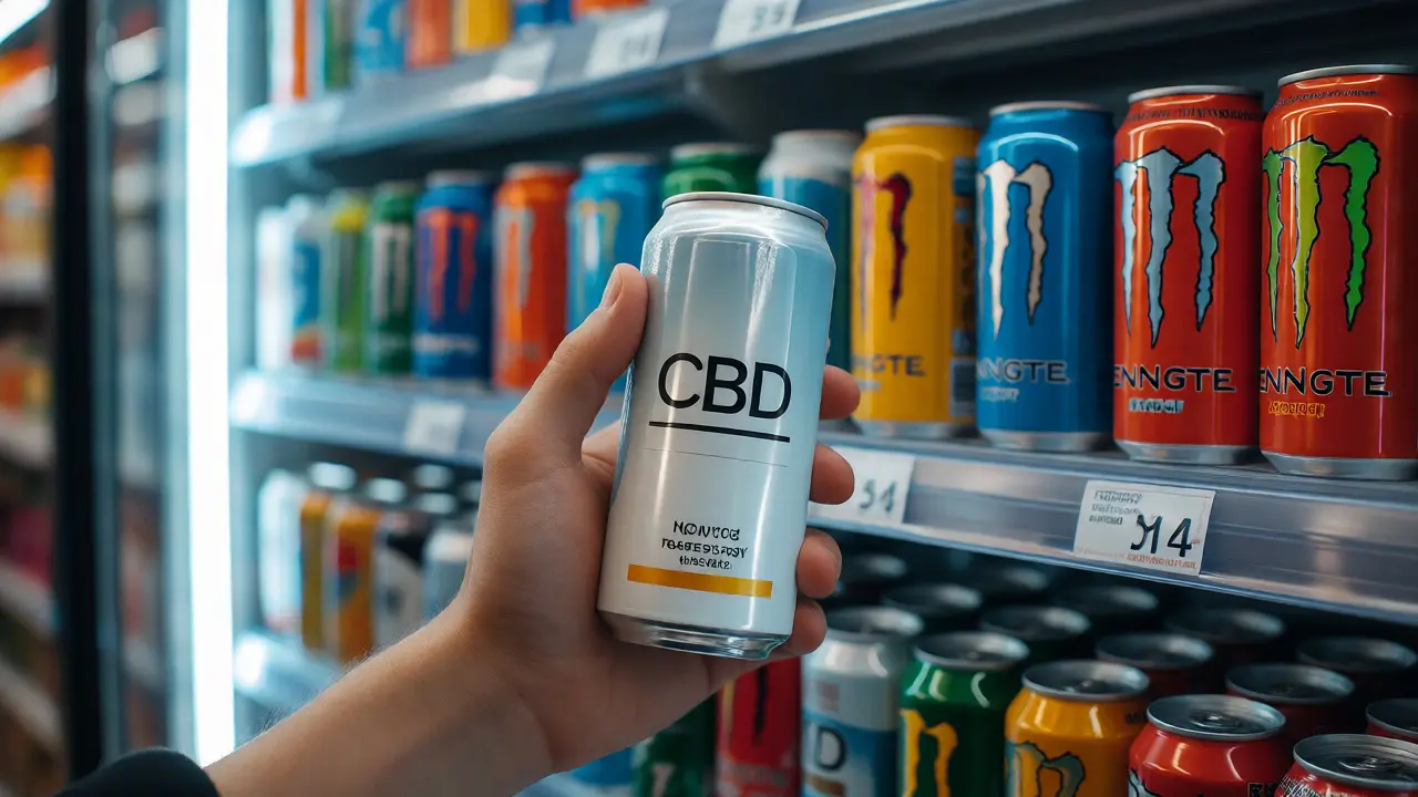CBD v energetických nápoích: Funguje to, nebo je to jen marketing?