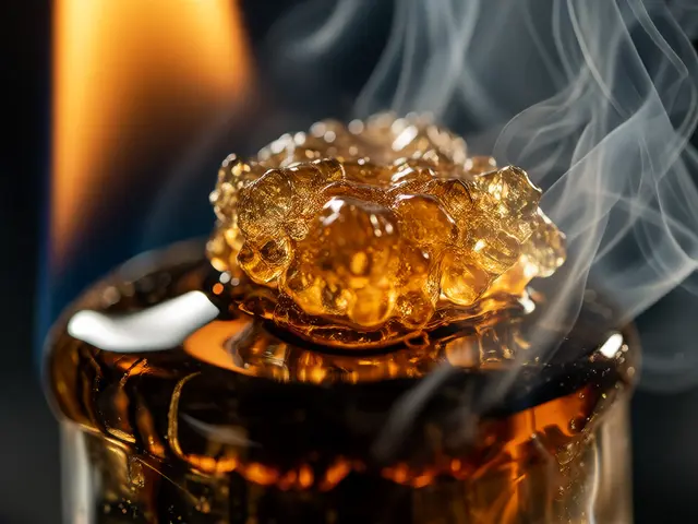 Inhalace dabů: Rizika a alternativy pro CBD shatter
